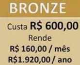 Bbom pacote Bronze